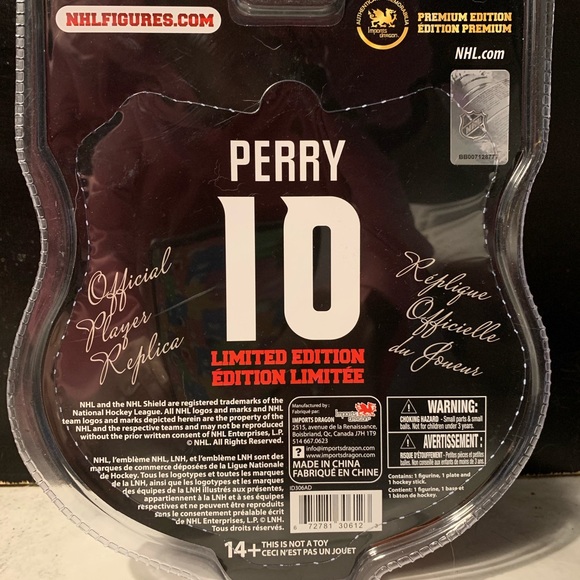 NHL Figure 6-Inch Corey Perry - Picture 5 of 6